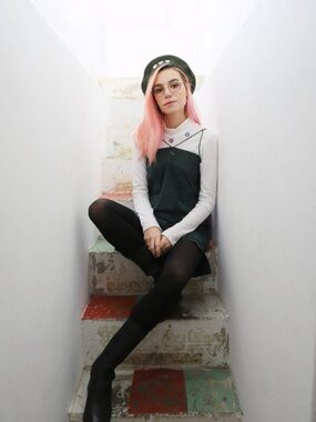 Marzia Kjellberg designed dress